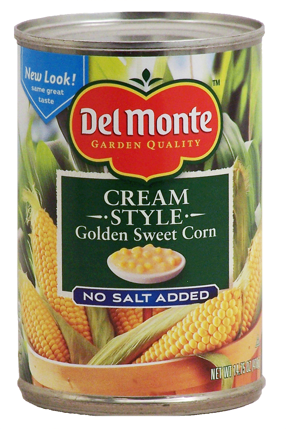 Del Monte  no salt added sweet corn, cream style Full-Size Picture